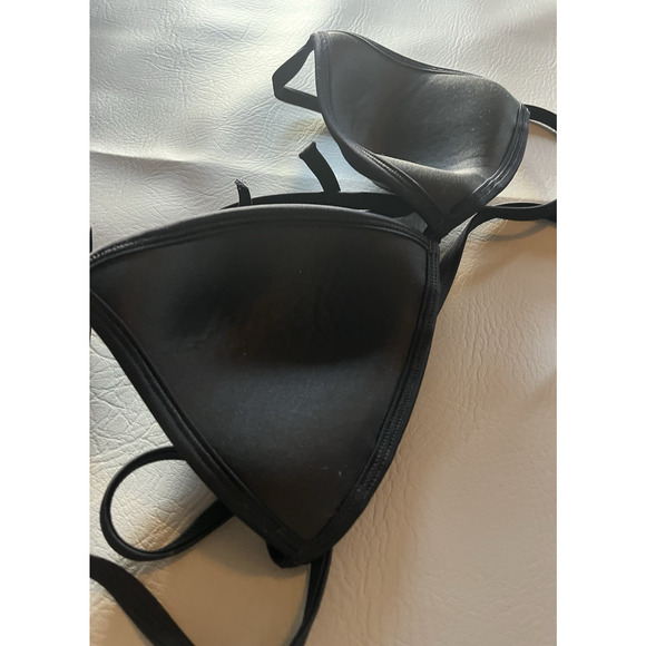 Victoria's Secret Triangle Push Up String Back Bikini Top Reflective Angles - Picture 3 of 5